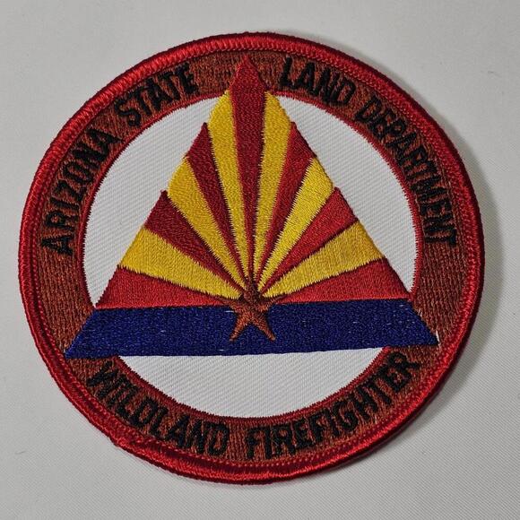 Arizona State Land Department Wildland Firefighter Patch - Picture 1 of 3